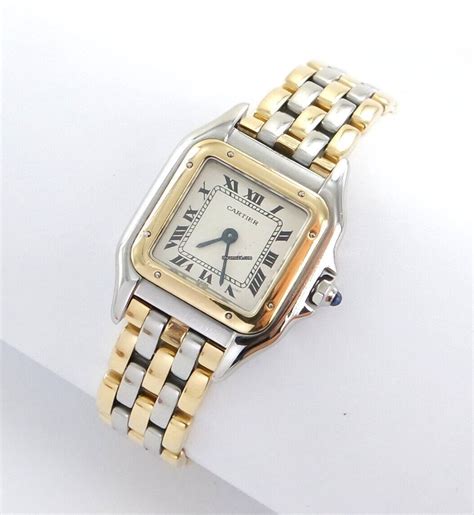 cartier uhr damen gold gebraucht